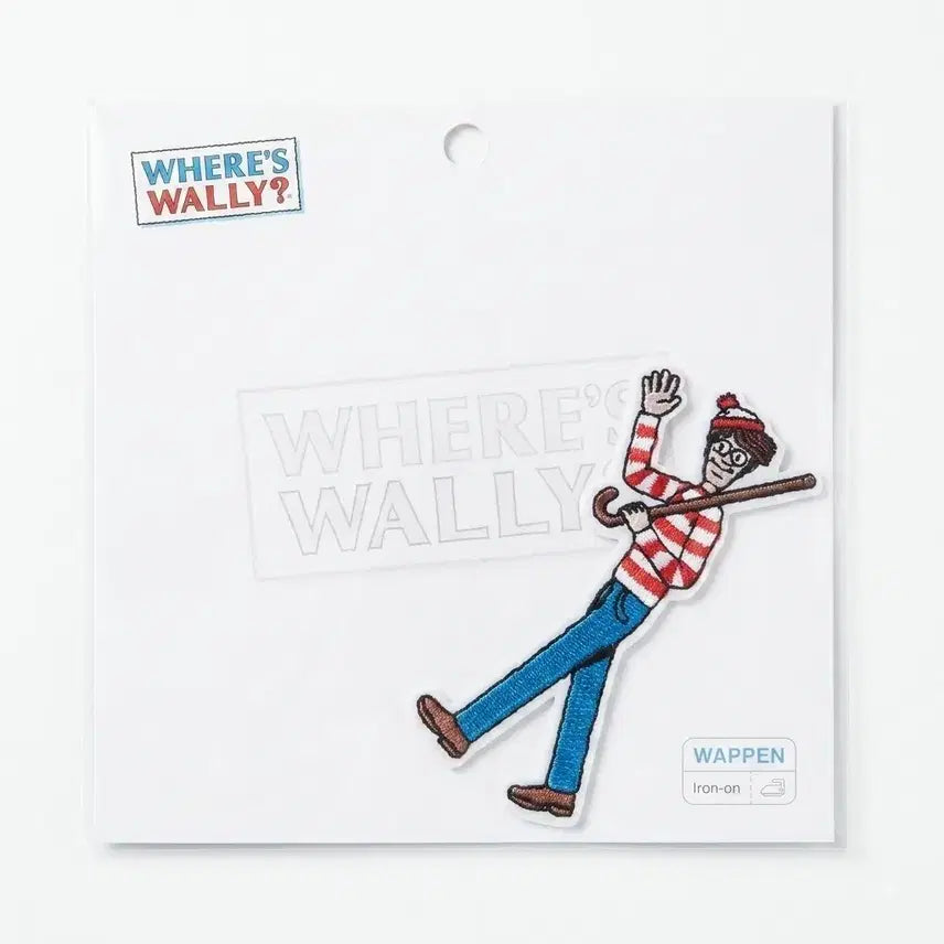 [BUNJANG] Where's Wally? Lotte World Mall Pop-up Store Limited Wappen / Where's Walley 월리를 찾아라 롯데 월드몰 팝업스토어 한정 와펜