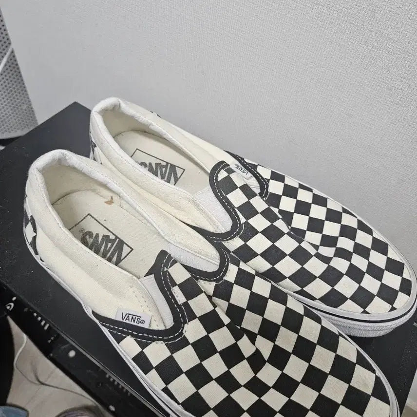 [BUNJANG] Vans Checkerboard Slip-On Shoes / 슬립온 반스