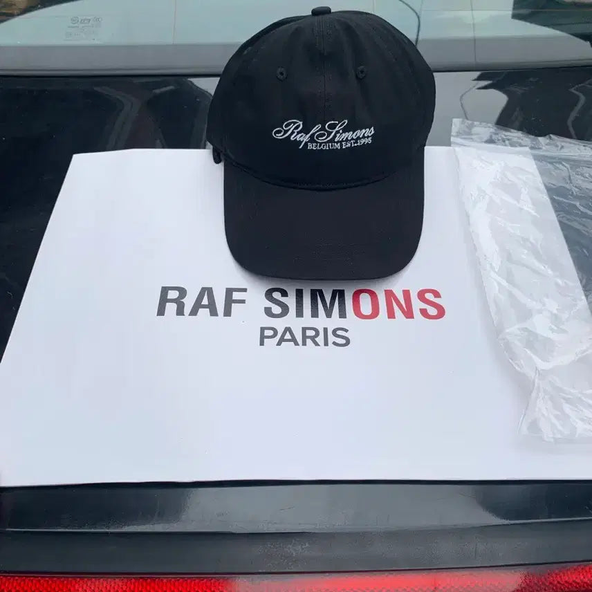 [BUNJANG] Raf Simons Black Baseball Cap / 라프 시몬스 볼캡 블랙 (신상)