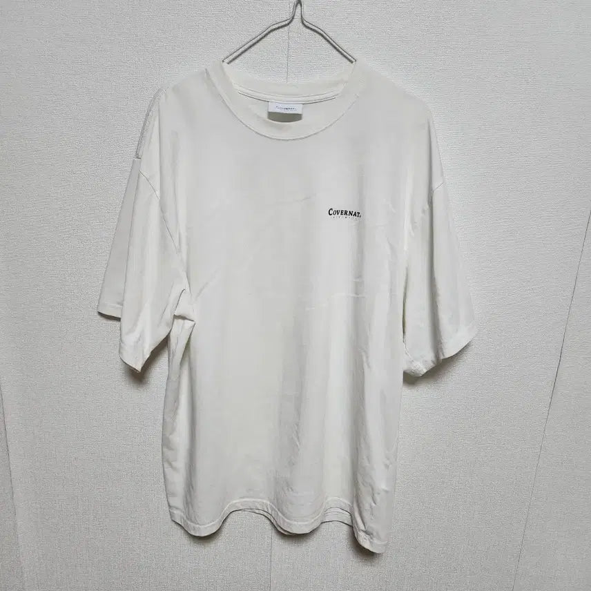 [BUNJANG] Covernat Men's Short Sleeve T-Shirt / 커버낫 남성 반팔티 100L@9910