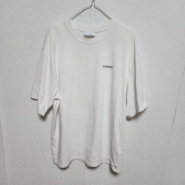 [BUNJANG] Covernat Men's Short Sleeve T-Shirt / 커버낫 남성 반팔티 100L@9910