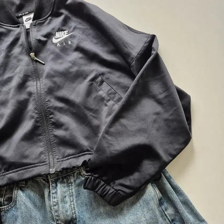 [BUNJANG] Nike Women's Air Woven Crop Jacket (Size S) / 나이키 여성 에어우븐 크롭자켓S