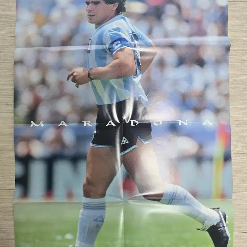 [BUNJANG] Diego Maradona Argentina National Team Vintage Football Poster / 마라도나 축구 포스터