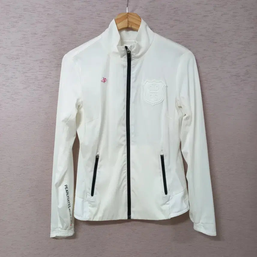 [BUNJANG] Parigates Ivory Zip-Up Jacket Spring/Fall / B8-17/파리게이츠 아이보리 집업자켓 봄가을