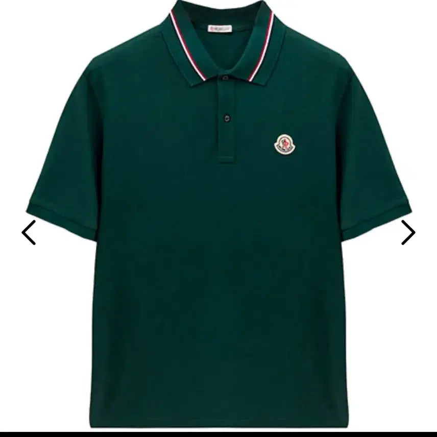 [BUNJANG] Moncler Patch Logo Polo T-Shirt / [몽클레어] 패치로고 폴로 티셔츠