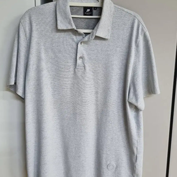 [BUNJANG] Beanpole Light Grey Polo Shirt 100 / 빈폴 연그레이 카라티 100