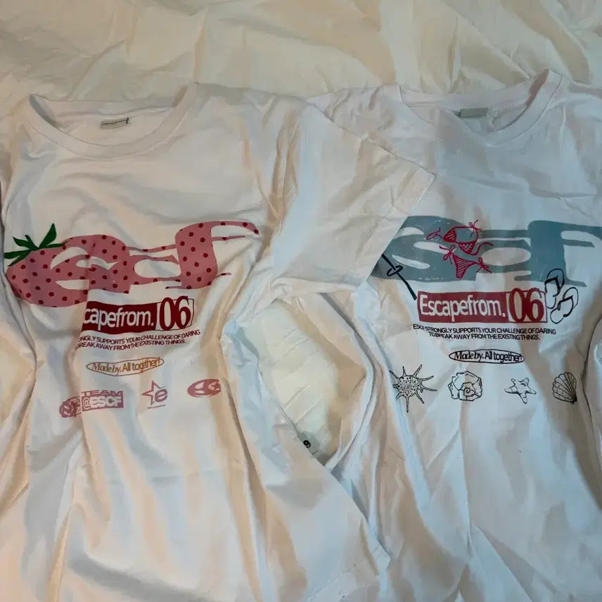 [BUNJANG] Escape From Short Sleeve T-Shirt / 이스케이프프롬 반팔