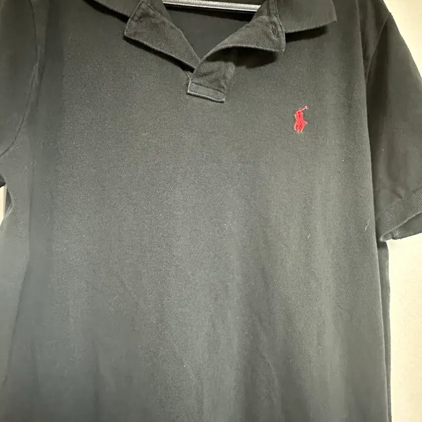 [BUNJANG] Polo Ralph Lauren Black Polo Shirt / 폴로랄프로렌 블랙 카라티 폴로티