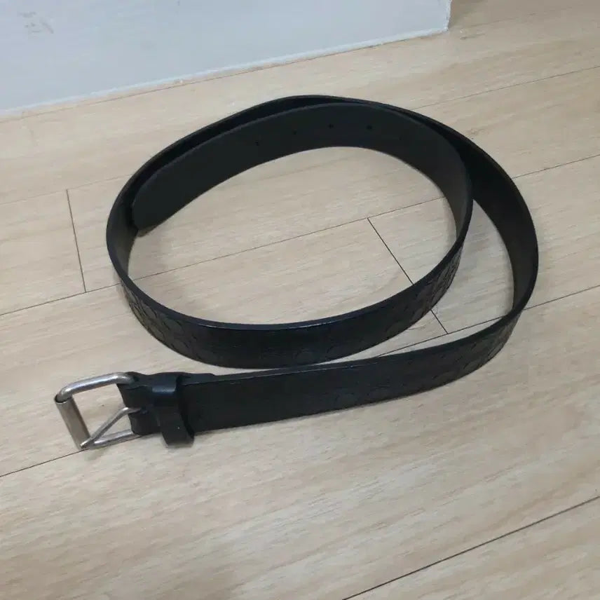 [BUNJANG] Salvatore Ferragamo Men's Belt Silver Buckle / 페라가모 벨트