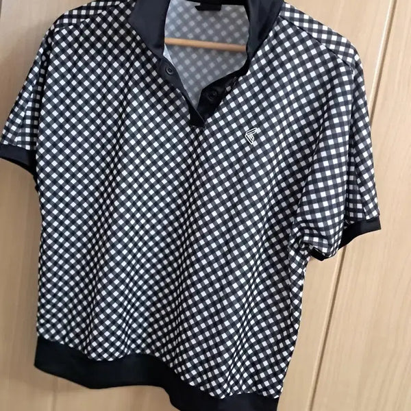 [BUNJANG] Kim Young Joo Golf Short Sleeve Shirt / 김영주 골프 카라 반팔 셔츠