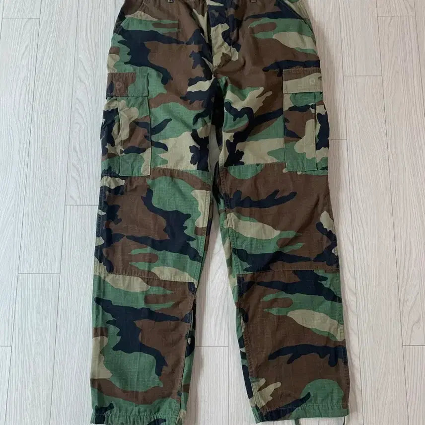 [BUNJANG] US Military Woodland BDU Pants MR / 미군 우드랜드 BDU 팬츠 MR ( 3계절용)