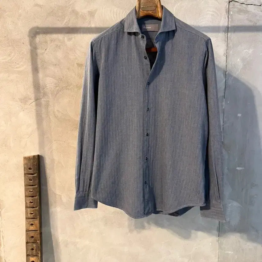 [BUNJANG] Belgravia Men's Denim Shirt Size 100 / 벨그라비아 셔츠 남성100