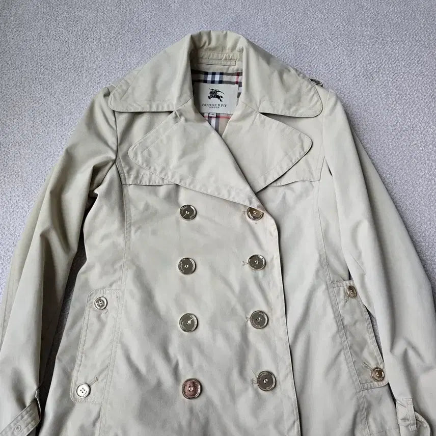 [BUNJANG] Burberry Trench Coat Beige Medium / 버버리 트렌치코트 베이지 M 55