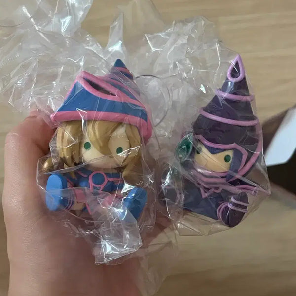 [BUNJANG] Yu-Gi-Oh! Petardol Black Magician Girl & Black Magician Bundle Set / 원가양도)유희왕 페타돌 블랙 매지션걸 블랙 매지션 일괄