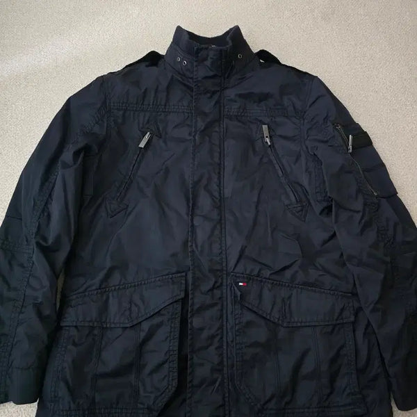 [BUNJANG] Tommy Hilfiger Navy Field Jacket M (100) / 타미힐피거 네이비 필드 자켓 M 100