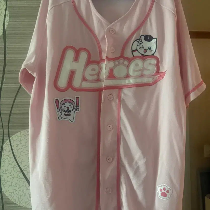 [BUNJANG] Kiwoom Heroes Ahn Woo-jin Numbered Jersey (Size 100) / 춘배 유니폼 100 사이즈 안우진 마킹 키움 히어로즈