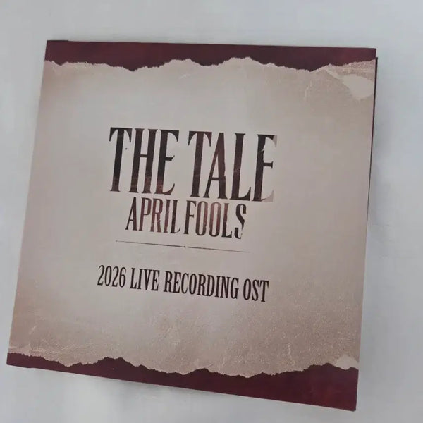 [BUNJANG] The Tails April Fools OST Live Album / 뮤지컬 더테일 ost 더테일에이프릴풀스 ost 판매
