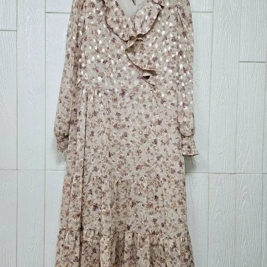 [BUNJANG] Ojok Frill Chiffon Dress / 오조크 프릴쉬폰 원피스