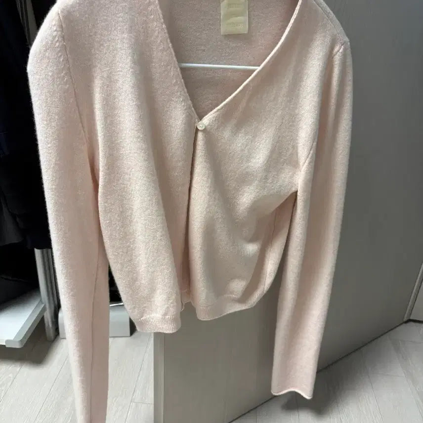 [BUNJANG] Nihau Bolero Cardigan (Baby Pink) / 니하운 볼레로 가디건 (베이비핑크)