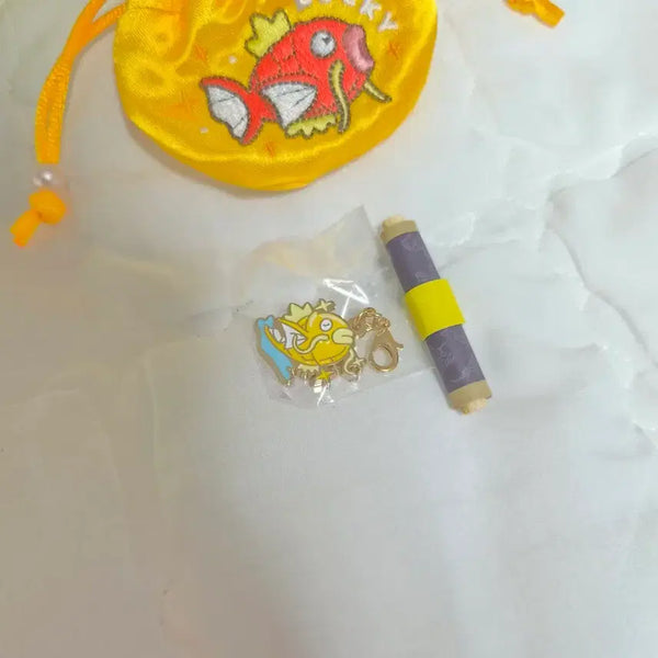 [BUNJANG] Pokemon Shiny Magikarp Metal Charm / 새상품) 포켓몬 잉어킹 이로치 메탈참 대박예감