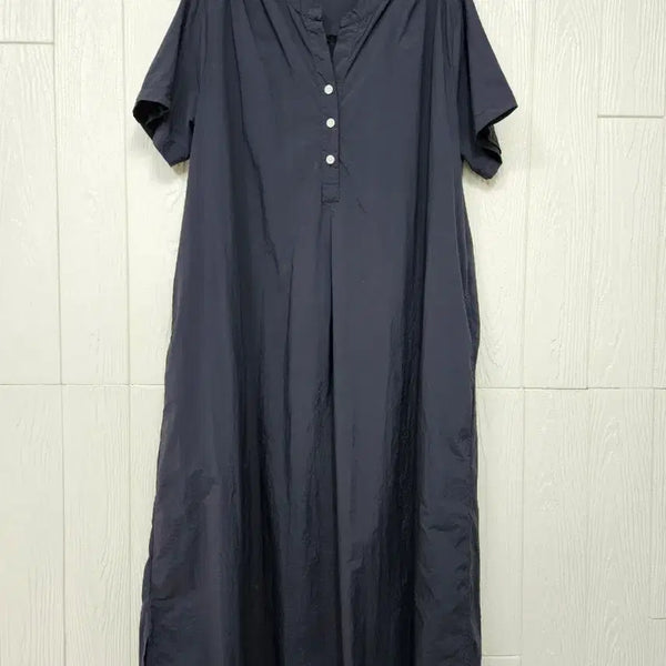 [BUNJANG] Destil Navy Ripstop Dress / 데스틸 네이비바스락원피스