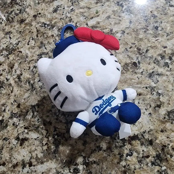 [BUNJANG] Dodgers Hello Kitty Plush Doll / - 다저스 키티 인형 -
