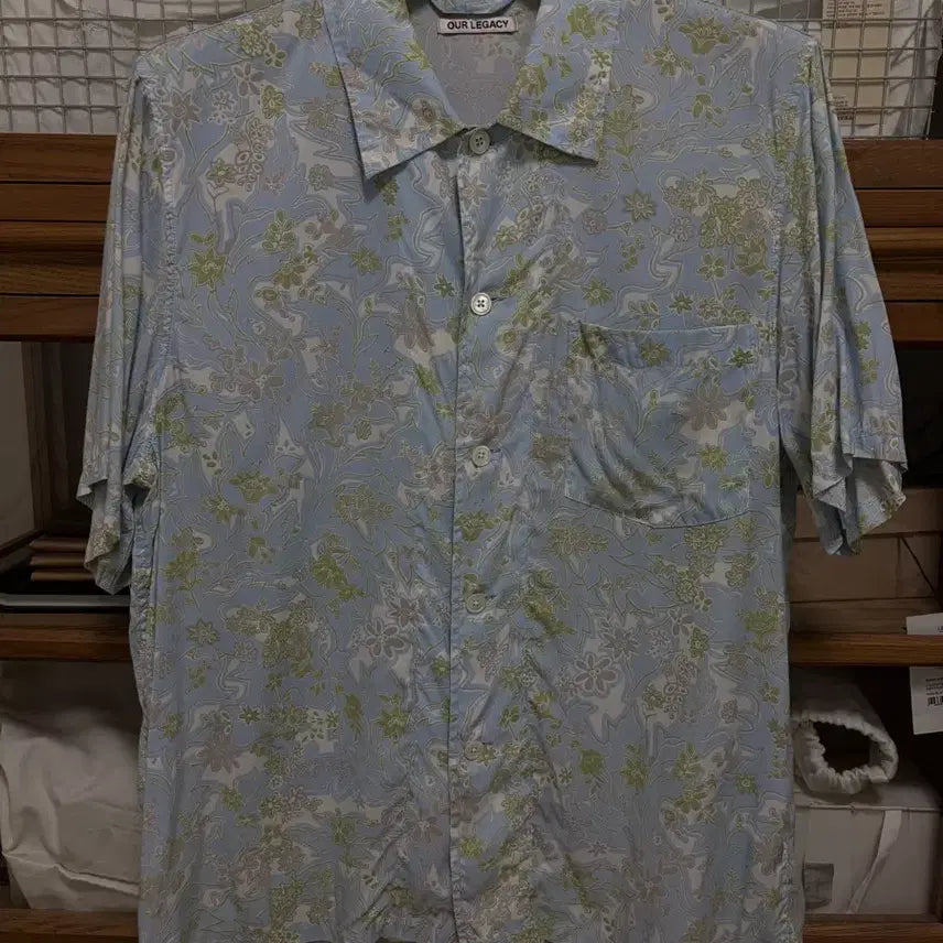 [BUNJANG] Our Legacy Light Plant Shirt Size 2 / 아워레가시 라이트 플랜트 셔츠 2사이즈