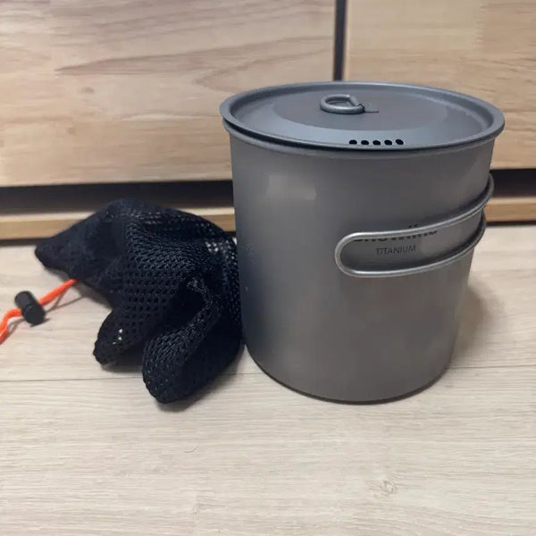 [BUNJANG] Snowline Titanium Cook Pot 1250ml / 스노우라인 티타늄 코펠 1250ml 새상품