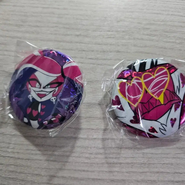 [BUNJANG] Hazbin Hotel Valentino Velvet Badge Bundle Set / (일괄) 해즈빈호텔 발렌티노, 벨벳 뱃지 팝니다