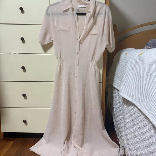 [BUNJANG] SJSJ Summer Knit Dress Size 90 / [한섬 패밀리세일] SJSJ 여름 니트 원피스