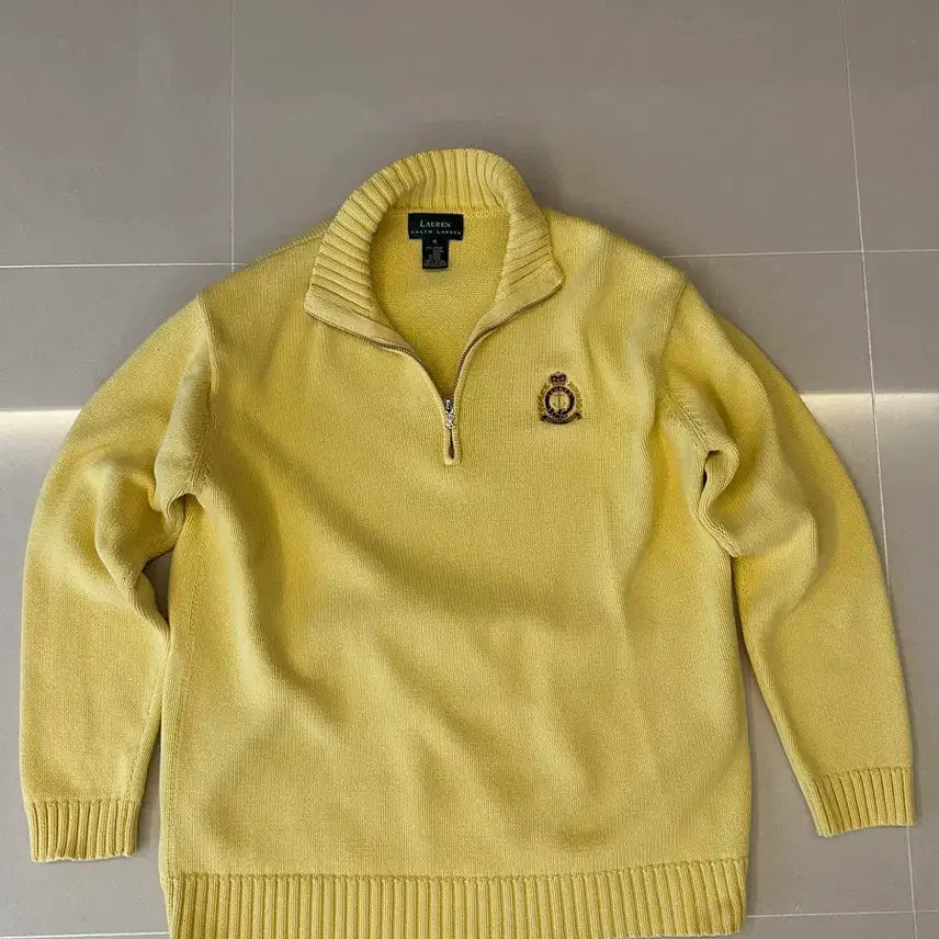 [BUNJANG] Polo Ralph Lauren Quarter Zip Up Sweatshirt / 랄프로렌 쿼터집업