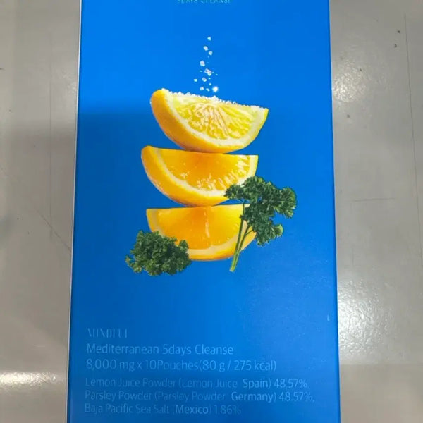 [BUNJANG] Foodology 5-Day Detox Cleanse Lemon (9 Pack) / 푸드올로지 5일 디톡스 클렌즈 레몬 9포