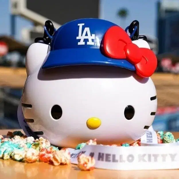 [BUNJANG] Dodgers Popcorn Hello Kitty / - 다저스 팝콘 키티 -