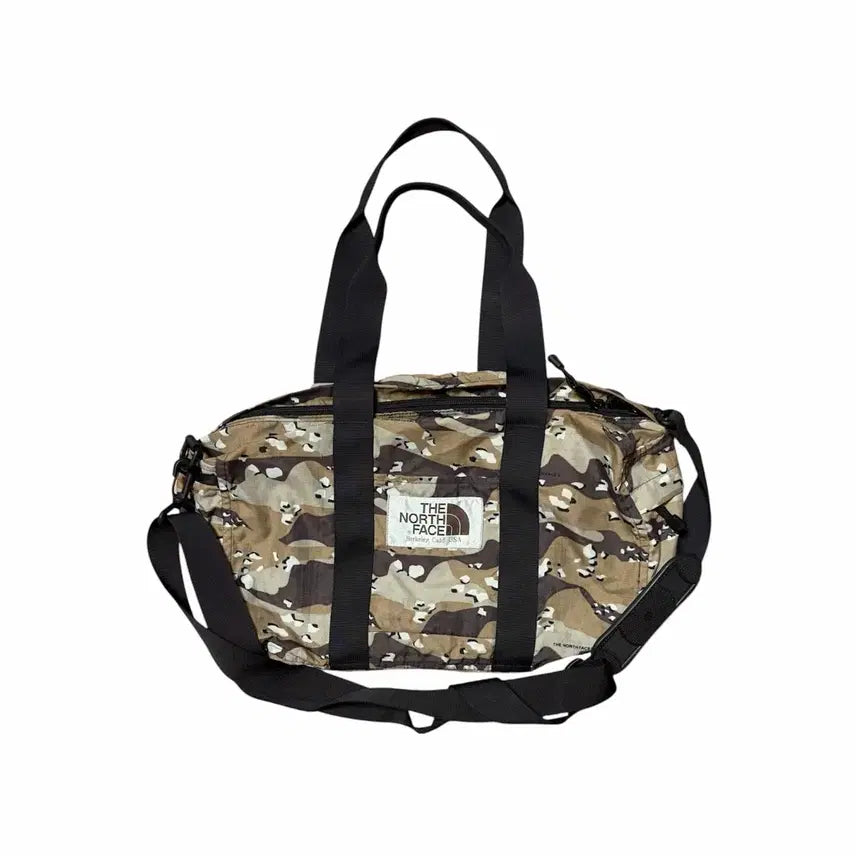 [BUNJANG] The North Face Choco Chip Camo Military Crossbody Bag / 노스페이스 초코칩 카모 밀리터리 크로스백 가방