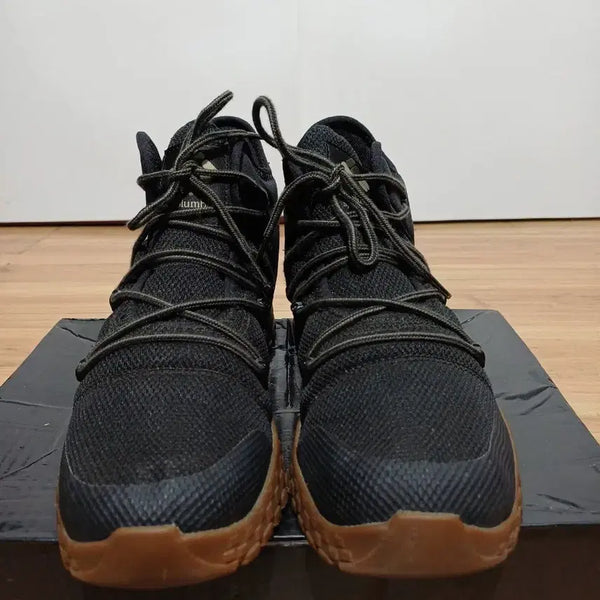 [BUNJANG] Columbia Mid-Cut Hiking Boots - Black/Brown / 콜롬비아