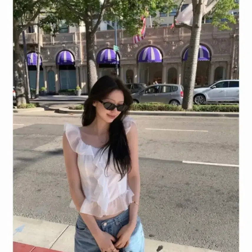 [BUNJANG] Le Plain Ruby Blouse S / [새상품]르플레인 루비 블라우스 S