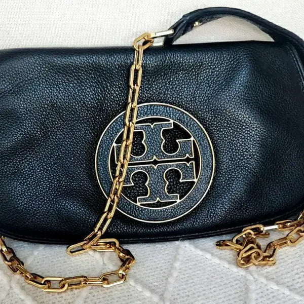 [BUNJANG] Tory Burch Leather Crossbody Bag / 토리버치 크로스백