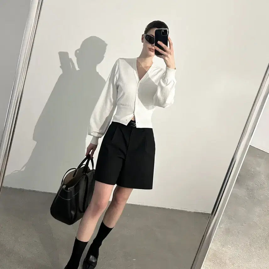 [BUNJANG] Munt Cashmere V-Neck Cardigan / 문트 캐시미어 브이넥 가디건