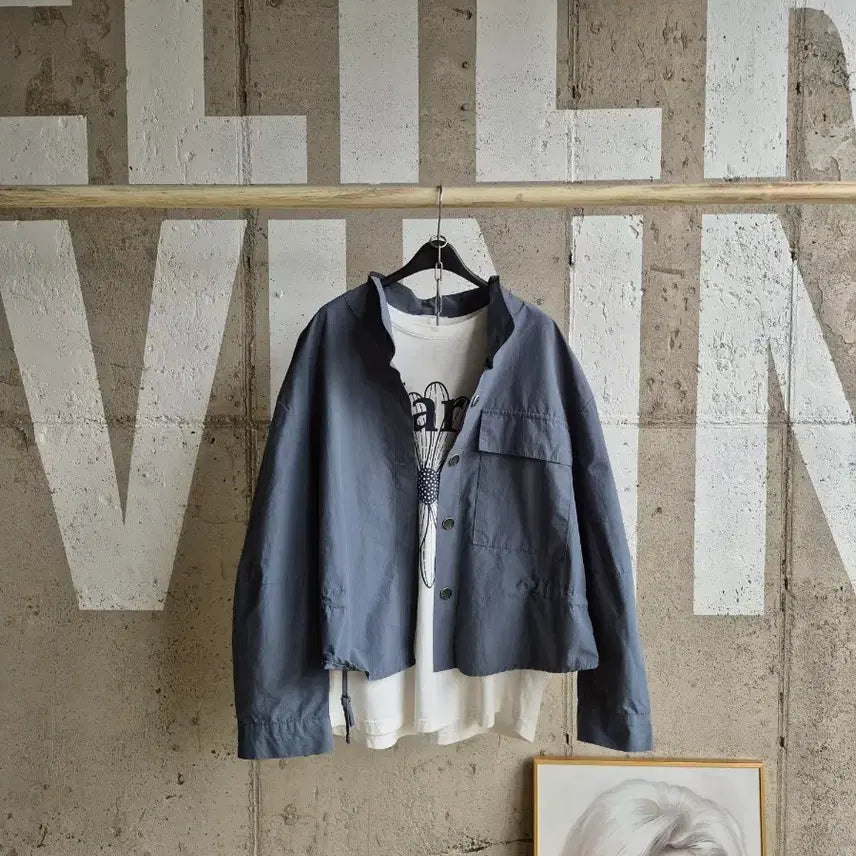 [BUNJANG] Transitional Season Loose Fit Blouson Jacket / 간절기 루즈핏 블루종 자켓