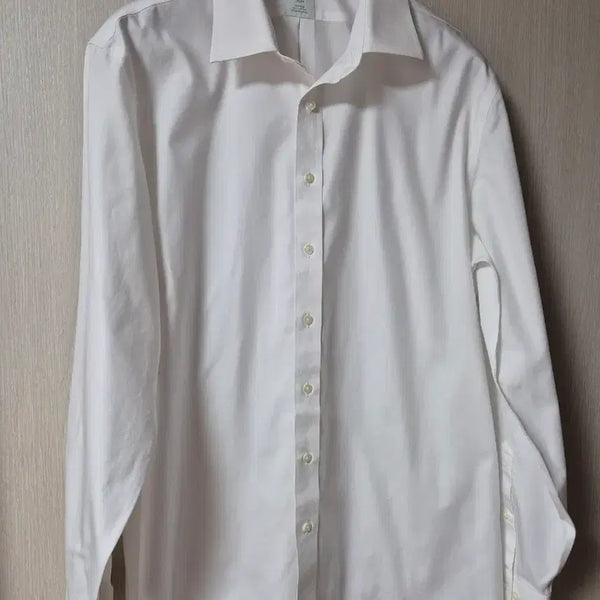 [BUNJANG] Brooks Brothers White Dress Shirt 105 / (23년) 브룩스브라더스 셔츠 화이트 남방 105