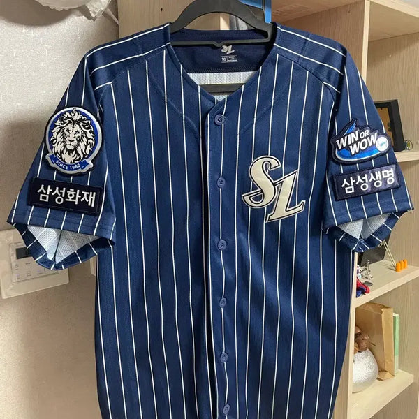 [BUNJANG] Samsung Lions Professional Sunday Uniform Jersey Size 90 / 삼성라이온즈 프로페셔널 선데이 유니폼 90