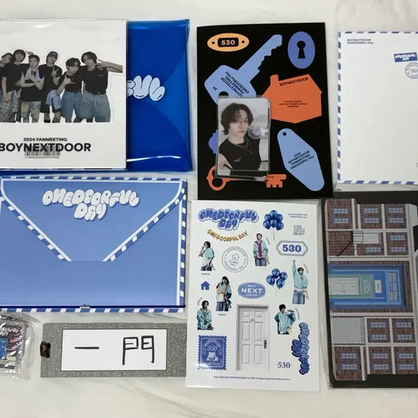 [BUNJANG] BOYNEXTDOOR 2024 Fan Meeting Wonderful Day Full Set / 보이넥스트도어 보넥도 2024 팬미팅 원더풀데이 풀구성