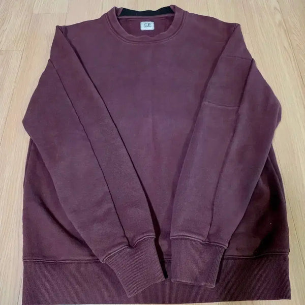 [BUNJANG] CP Company Sweatshirt Wine (M) / CP컴퍼니 맨투맨 와인색 (M)