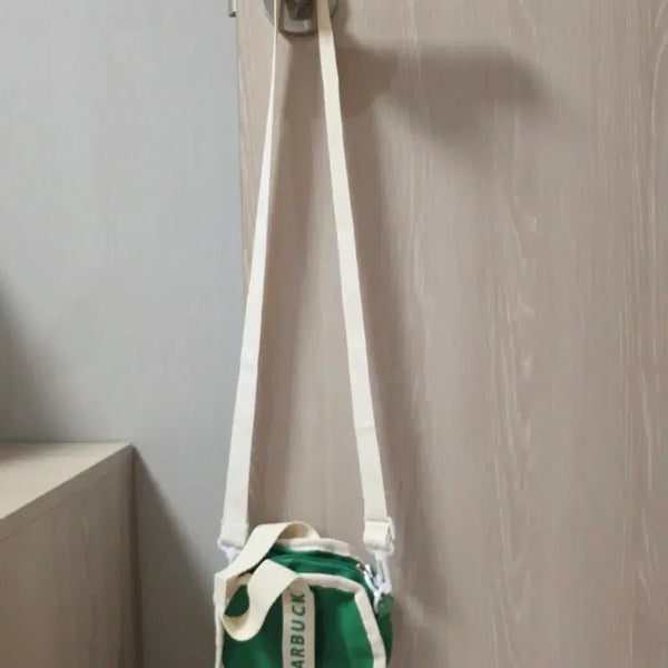[BUNJANG] Starbucks Green Crossbody Bag / 스타벅스 그린 크로스백