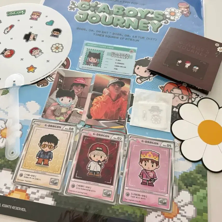 [BUNJANG] G-Dragon Popup Membership Special Set Bundle Set / 지드래곤 지디 팝업 멤버쉽 특전세트 일괄
