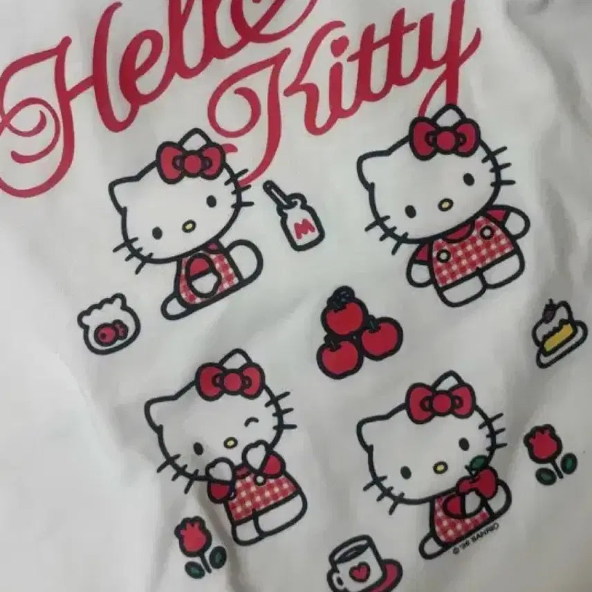 [BUNJANG] SPAO x Hello Kitty Short-Sleeve T-Shirt / 무료배송) 스파오 헬로키티 반팔