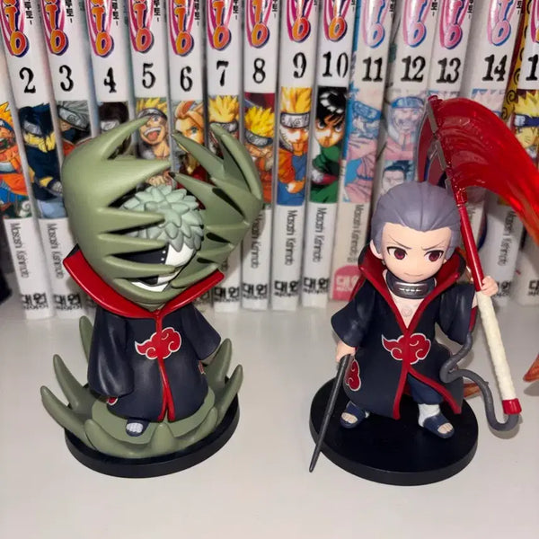 [BUNJANG] Pop Mart Akatsuki Hidhan & Zetsu Figures Bundle Set (Box Not Included) / (박스미포함) 팝마트 아카츠키 히단 제츠 피규어 일괄