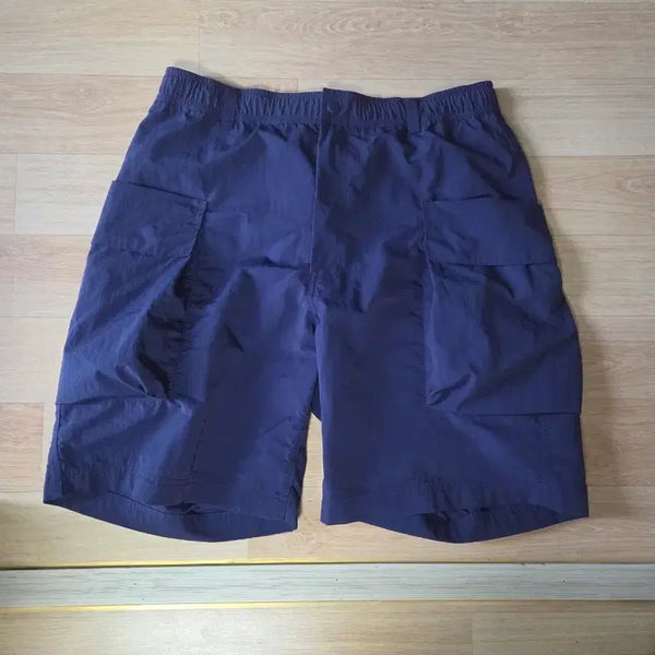 [BUNJANG] Uniqlo Parachute Cargo Short Pants (L, Blue) / 유니클로 파라슈트 카고 쇼트 팬츠 L 블루