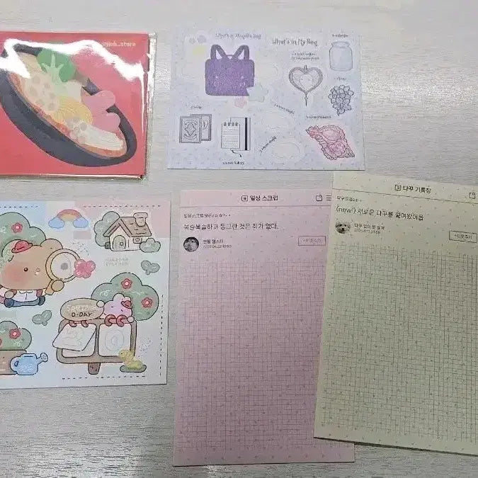 [BUNJANG] Various K-Pop Artist Sticker Bundle / 모조지 스티커 일괄 판매