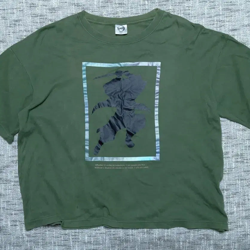 [BUNJANG] GU x Demon Slayer Silhouette Graphic T-Shirt XL / [XL] GU x 귀멸의 칼날 공식 콜라보 실루엣 그래픽 티셔츠